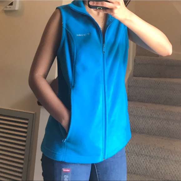 Columbia fleece Jacket Vests size S - Picture 16 of 17